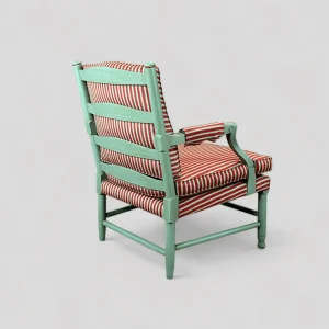 A Pair of Arne Norell Striped Chairs