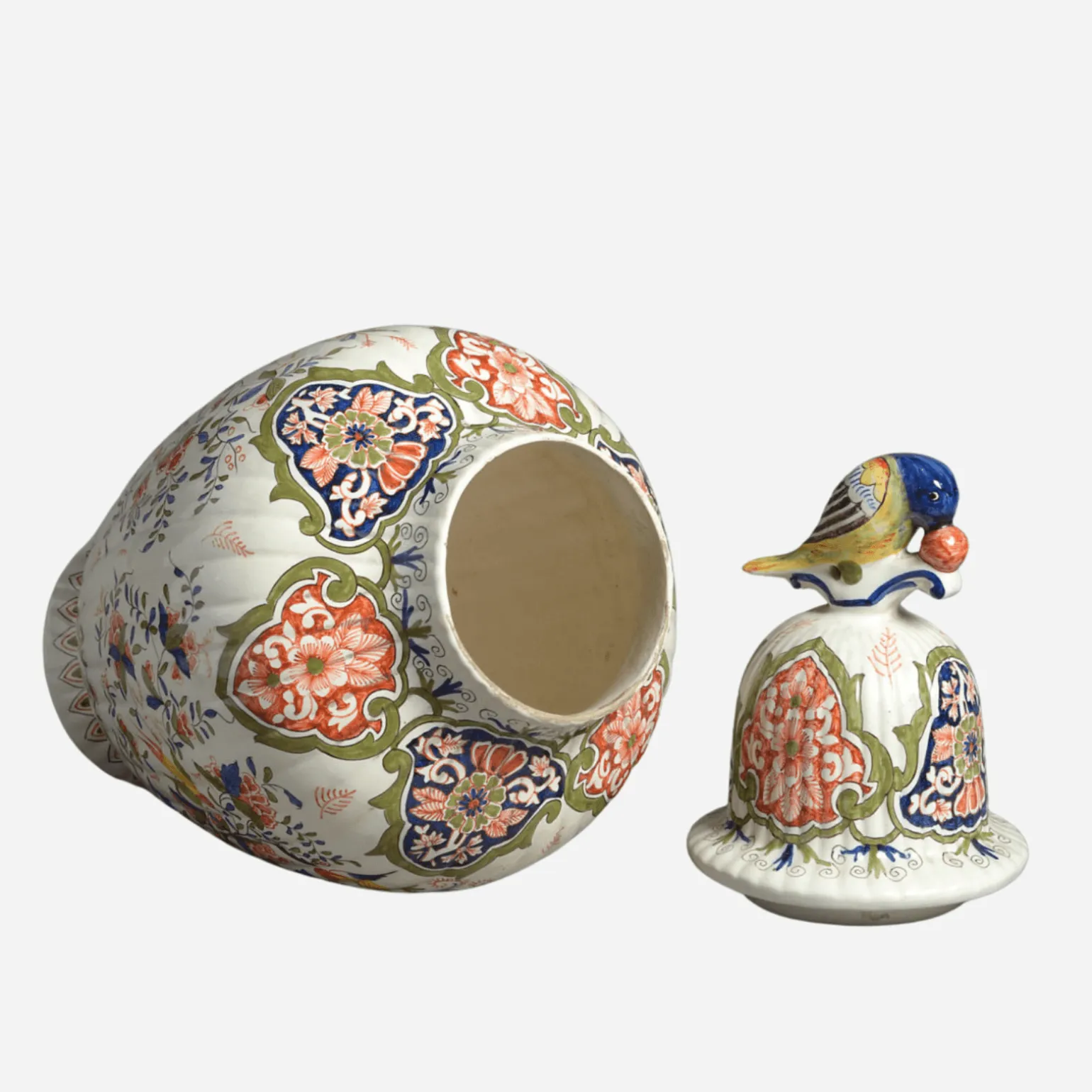 antique_polychrome_delft__3.webp Antique Polychrome Delft Vase & Cover