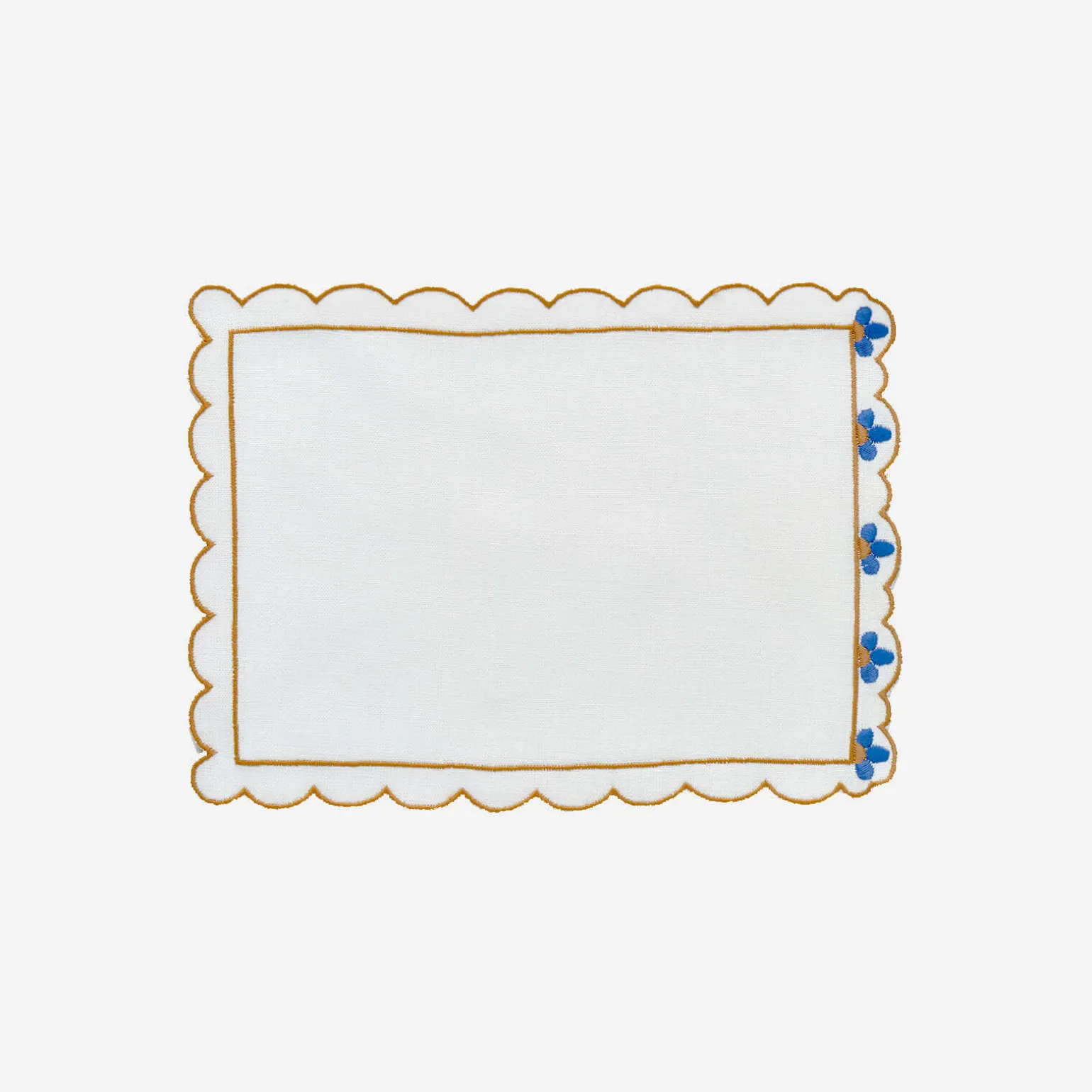 blue_flower_cocktail_napk_2.webp Blue Flower Cocktail Napkin - Set of 4