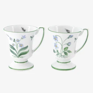 Botanique Primrose Pedestal Teacup