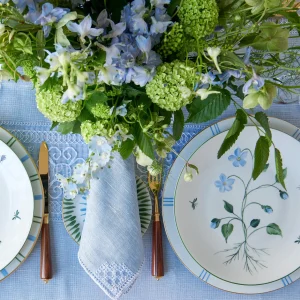 Botanique Violet Dinner Plate
