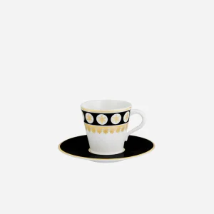 Capuleto Set of 2 Coffee Cups & Saucers