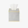 Classic Shagreen Tissue Box Cover - Dove