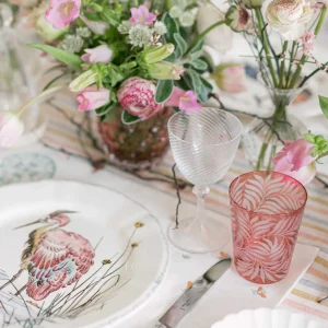 Fern Large Tumbler Rose - Set of 2