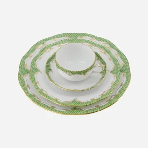 Fish Scale Teacup & Saucer