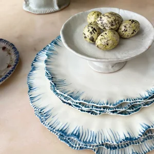 Flecos Dessert Plate Teal