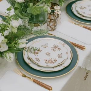Fortuna Dessert Plate Antique Brown