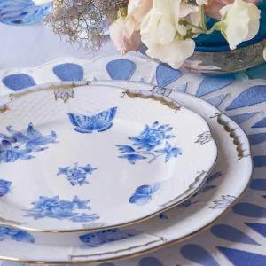 Fortuna Dinner Plate Blue