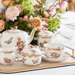 Fortuna Sugar Bowl Antique Brown