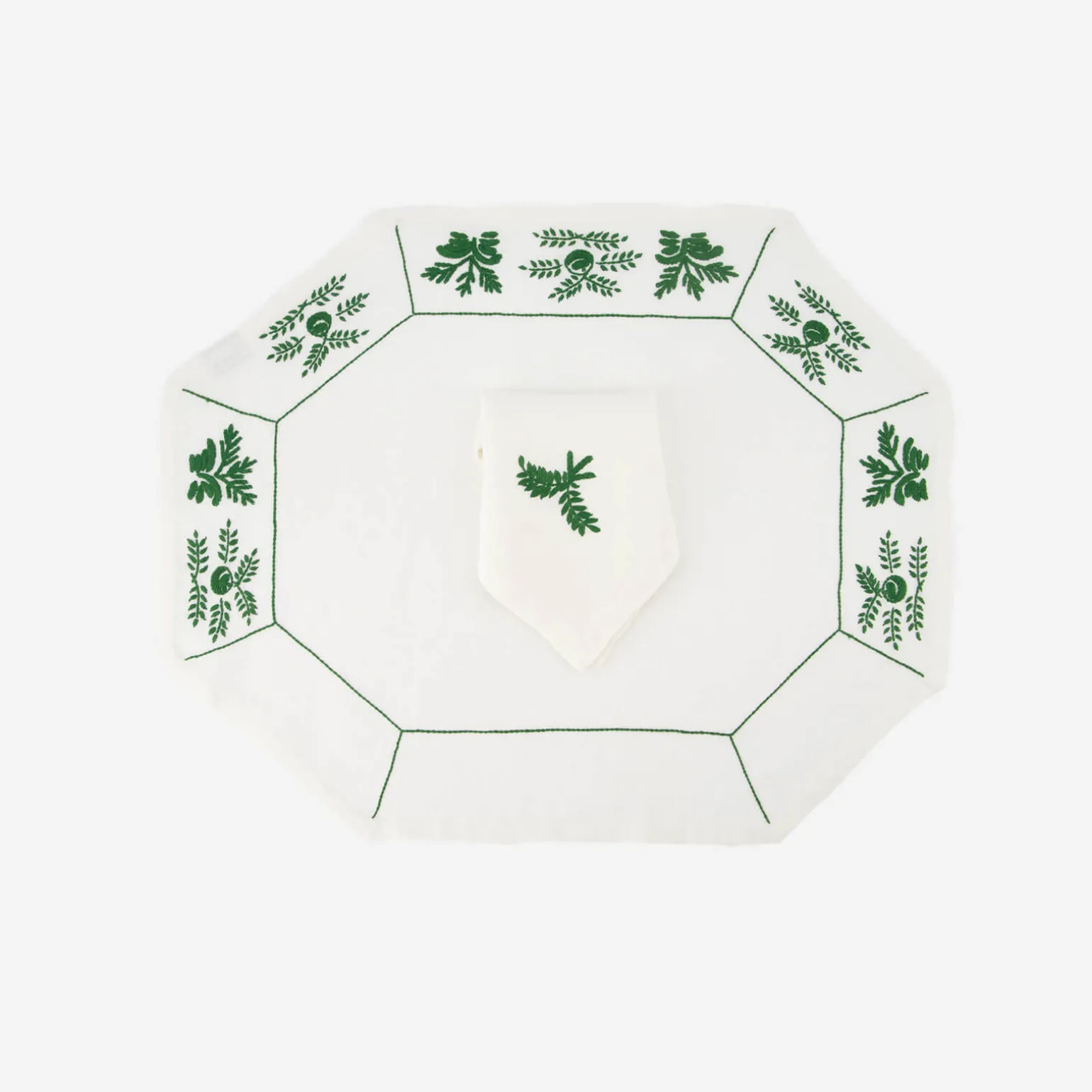 helechos_green_dinner_nap_2.webp Helechos Green Dinner Napkin