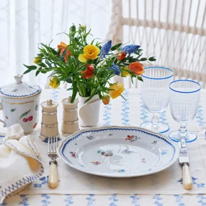Italian Fruit Dinner Plate - Set of 2