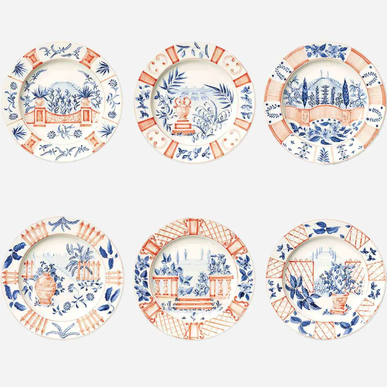italian_views_dinner_plat_0.webp Italian Views Dinner Plates - Set of 6