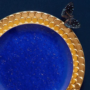 Lapis Canape Plates - Set of 4