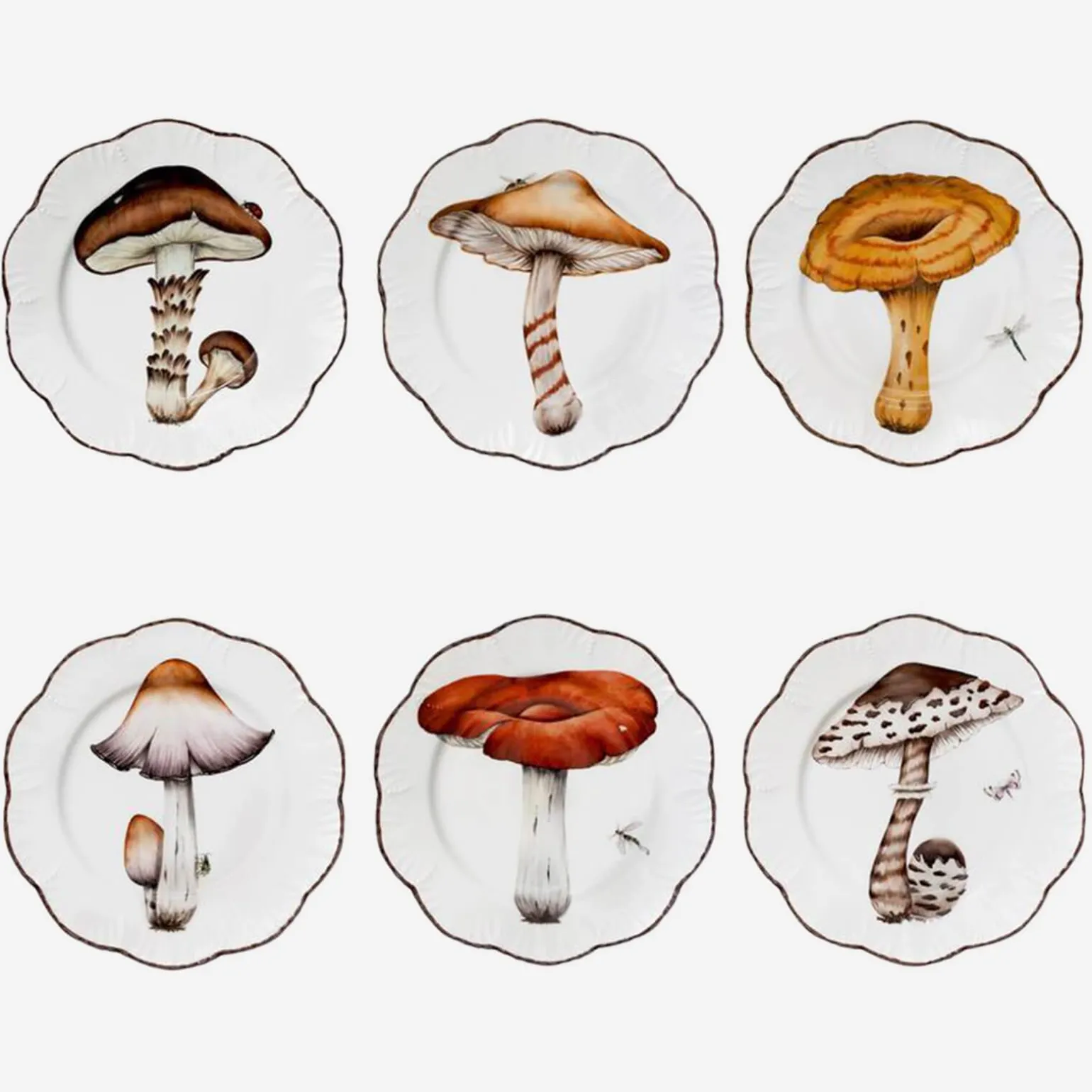 les_champignons_dessert_p_0.webp Les Champignons Dessert Plates - Set of 6