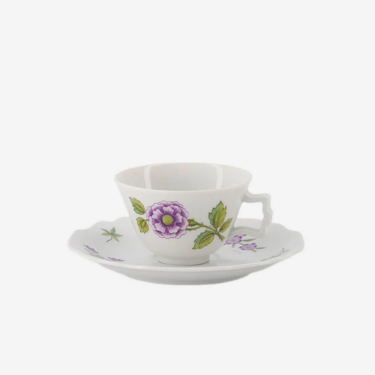 lilac_floral_bouquets_esp_0-1.webp Lilac Floral Bouquets Espresso Cup & Saucer - Peony