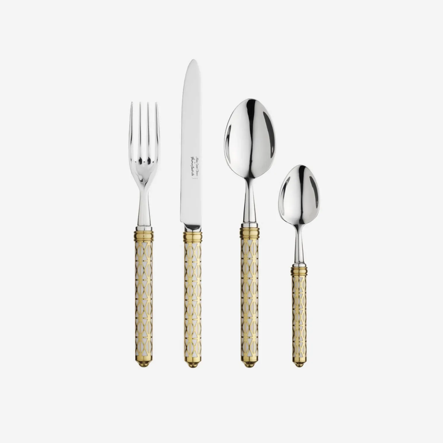 louxor_piece_silver_plate_0.webp Louxor 4-Piece Silver Plated Cutlery Set