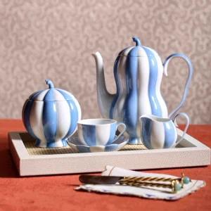 Melon Mocha Pot Light Blue