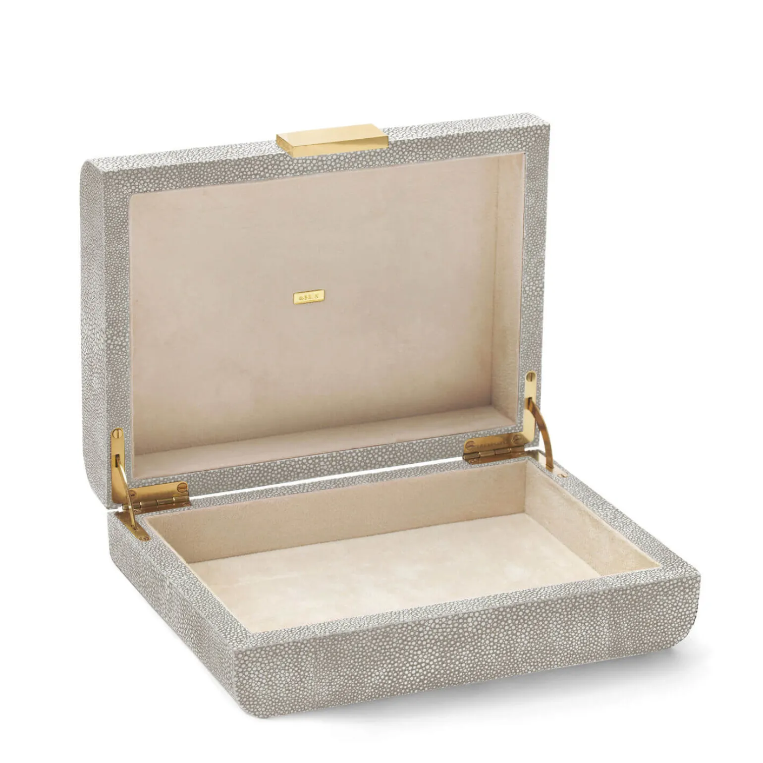modern_shagreen_jewellery_2-1.webp Modern Shagreen Jewellery Box Small - Dove