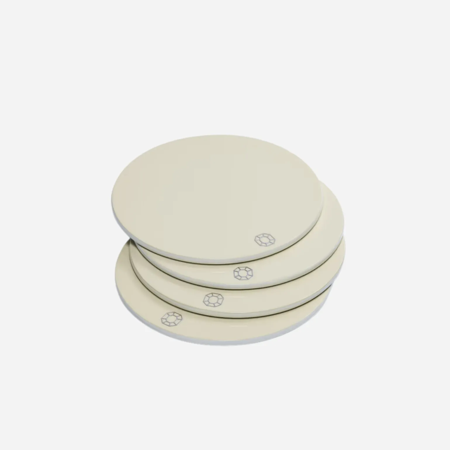 octogone_ivory_coaster__s_0.webp Octogone Ivory Coaster - Set of 4