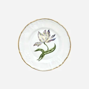 Old Master Tulips Dessert Plate - Set of 4