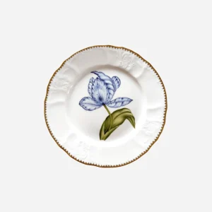 Old Master Tulips Dessert Plate - Set of 4