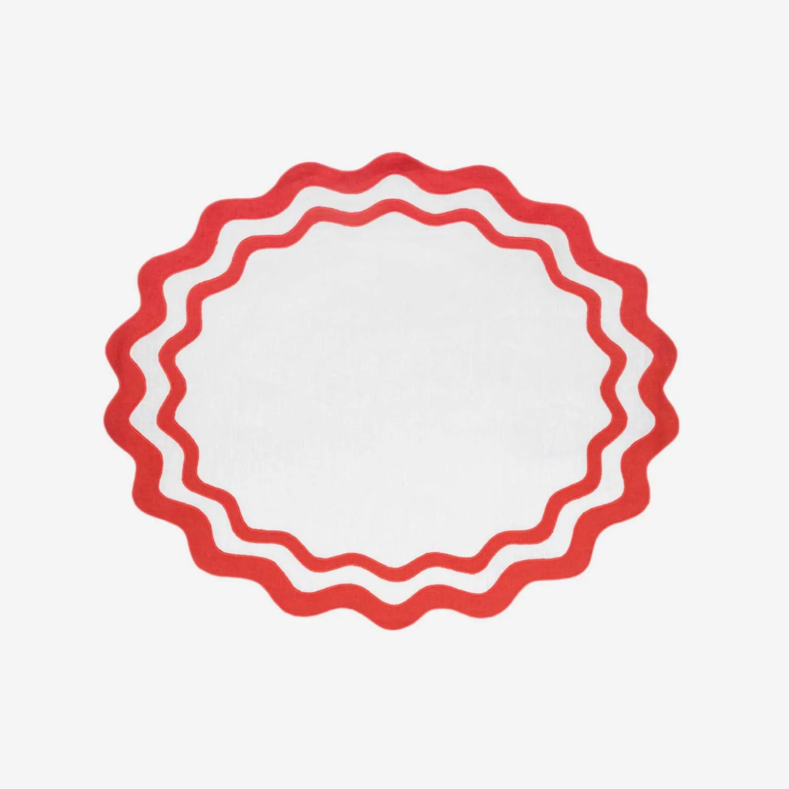 ondas_placemat_burnt_oran_0.webp Ondas Placemat Burnt Orange - Set of 4