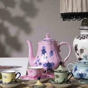 Oriente Italiano Teacup & Saucer Citrino - Set of 2