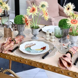 Plumes Soup Plates - Set of 6