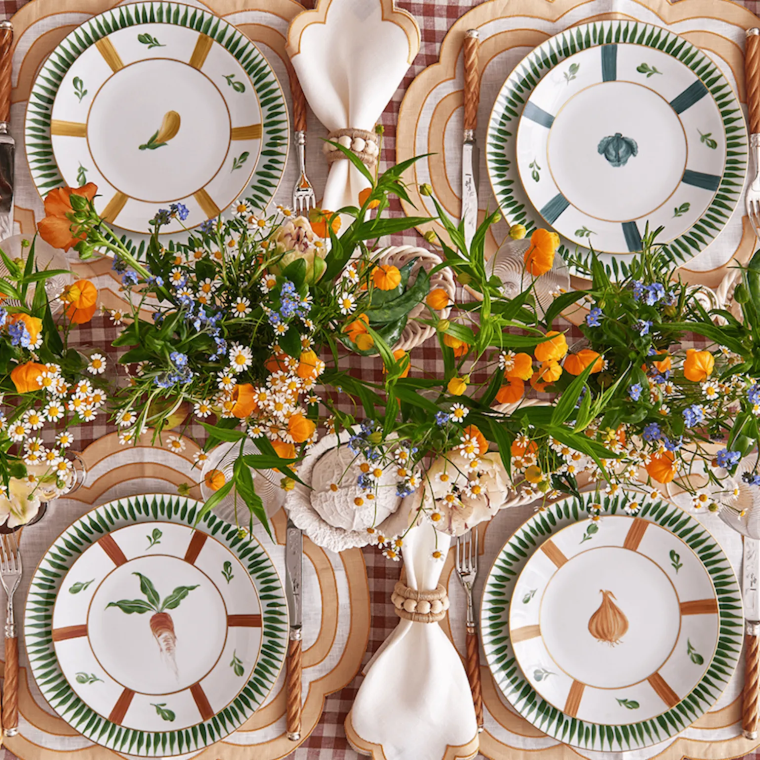 potager_du_roi_dessert_pl_1.webp Potager du Roi Dessert Plate - Set of 6