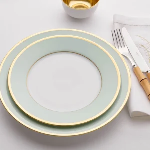 Sous Le Soleil Celadon Cake Plate
